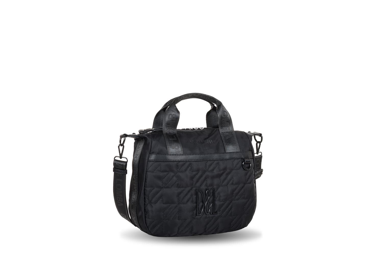 Bolso Devota & Lomba Foot nylon negro - Imagen 2