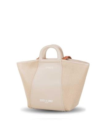 Bolso grande Devota & lomba Hang beige - Imagen 2
