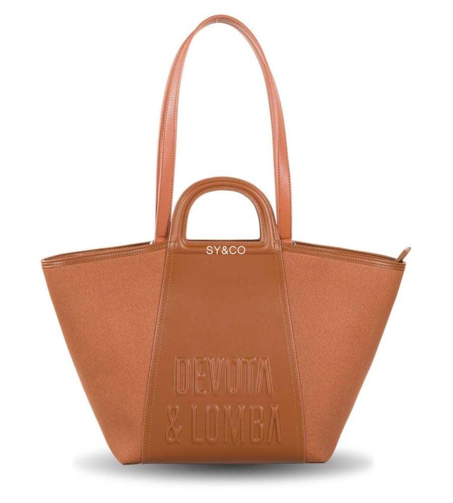 Bolso grande Devota & lomba Hang marrón - Imagen 1