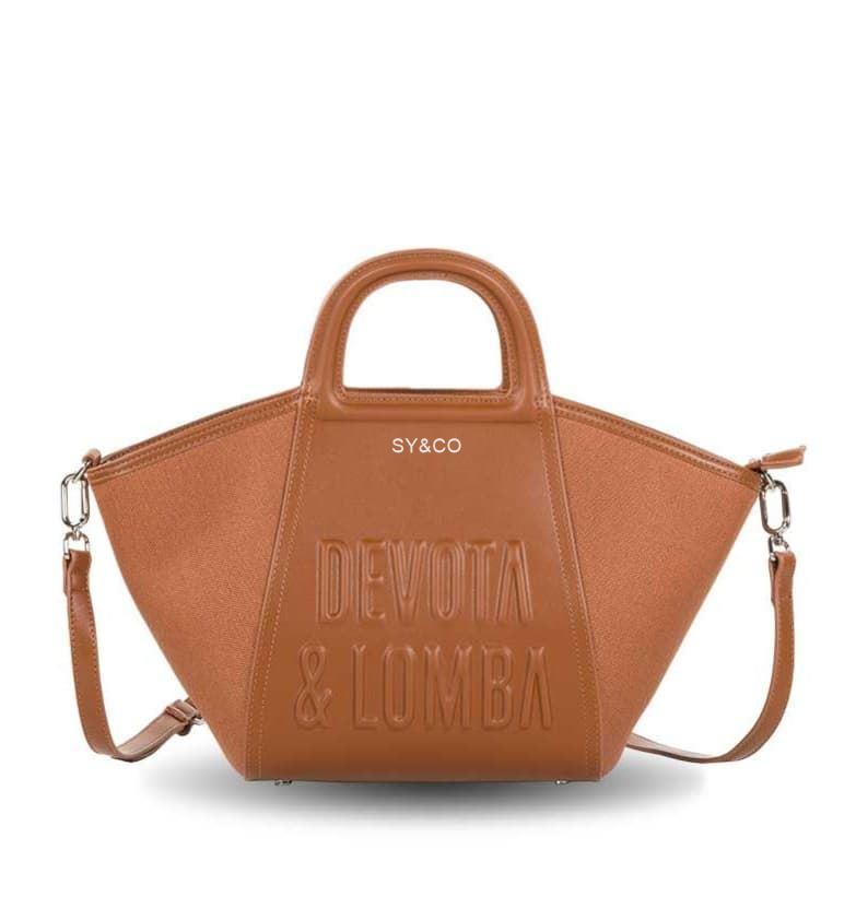 Bolso mano Devota & Lomba Hang marrón - Imagen 1