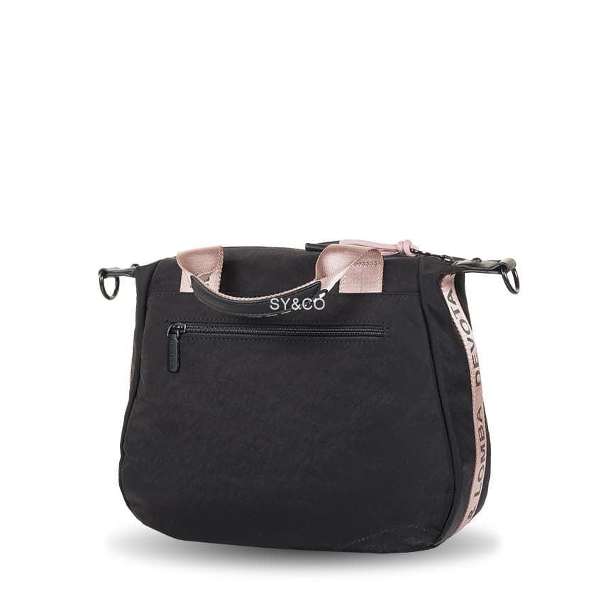 Bolso mano nylon Devota & Lomba negro Active - Imagen 2