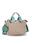 Bolso mano nylon Devota & Lomba taupe Duo - Imagen 1