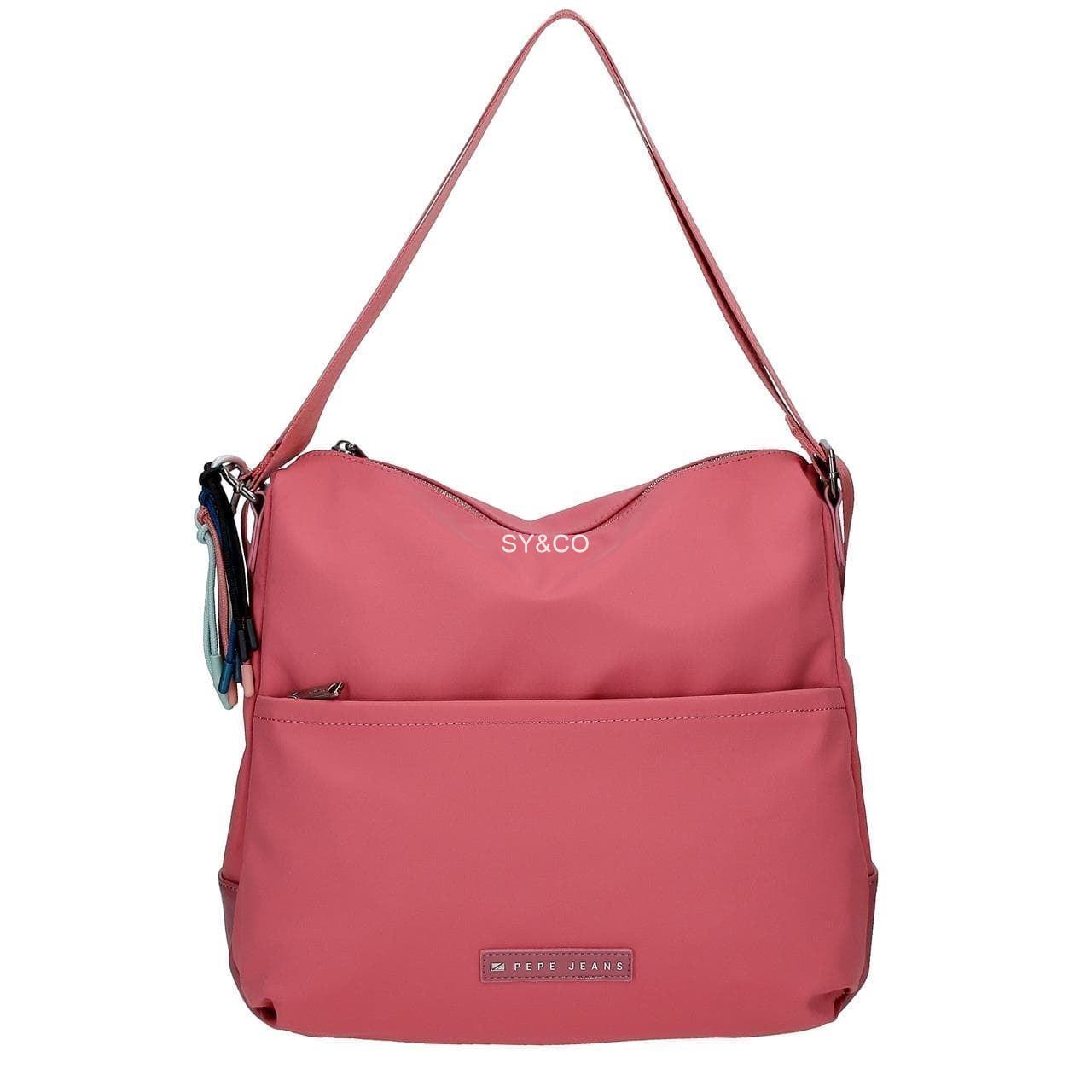 Bolso mochila Pepe Jeans Tessa rosa - Imagen 1