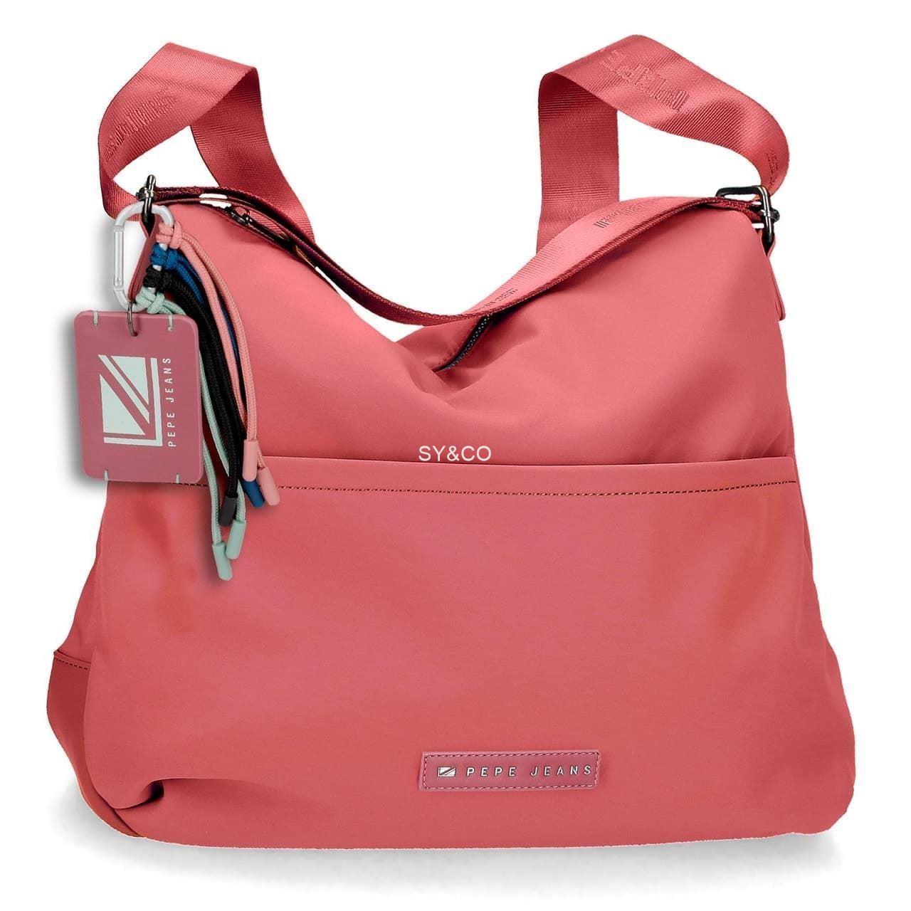 Mochila Pepe Jeans Tessa rosa - Mochilas