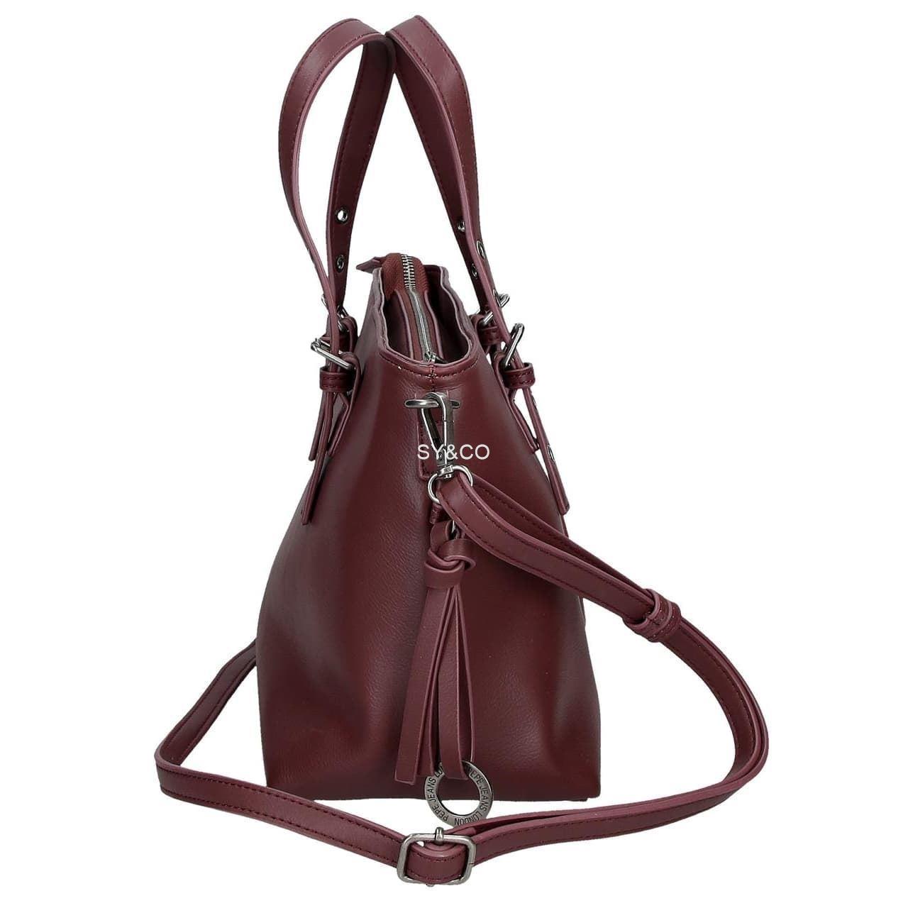 Bolso Pepe Jeans Mara burdeos - Imagen 2