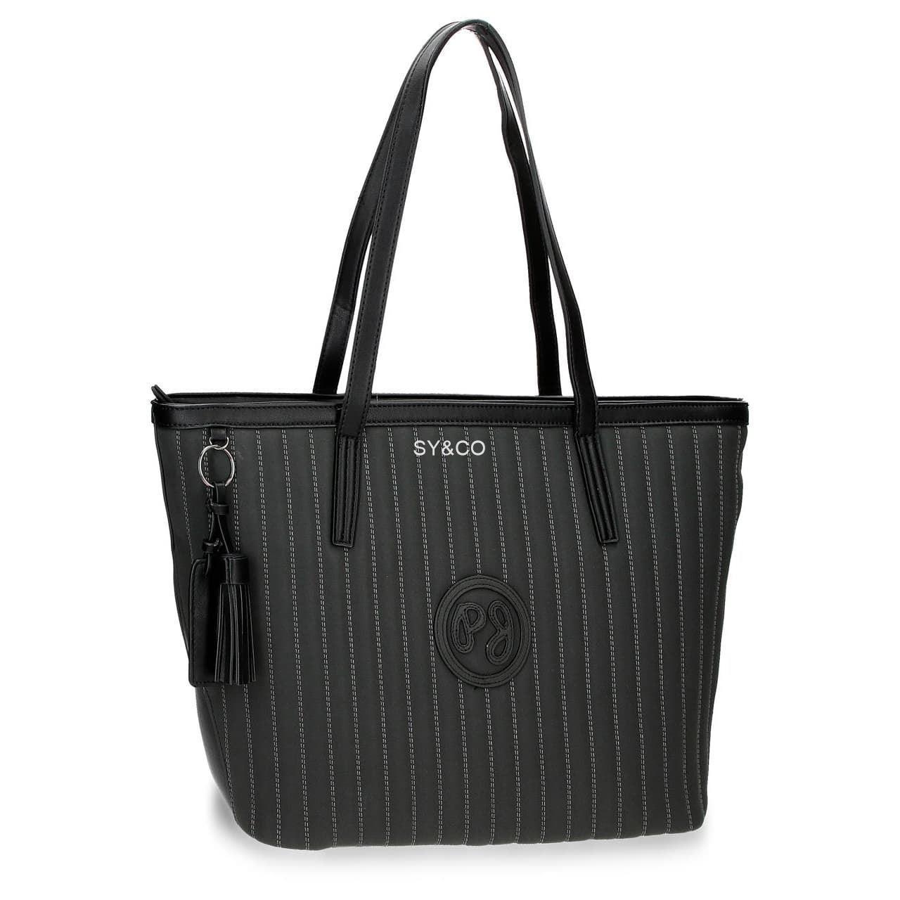 Bolso Pepe potaordenador Lia negro - Bolsos