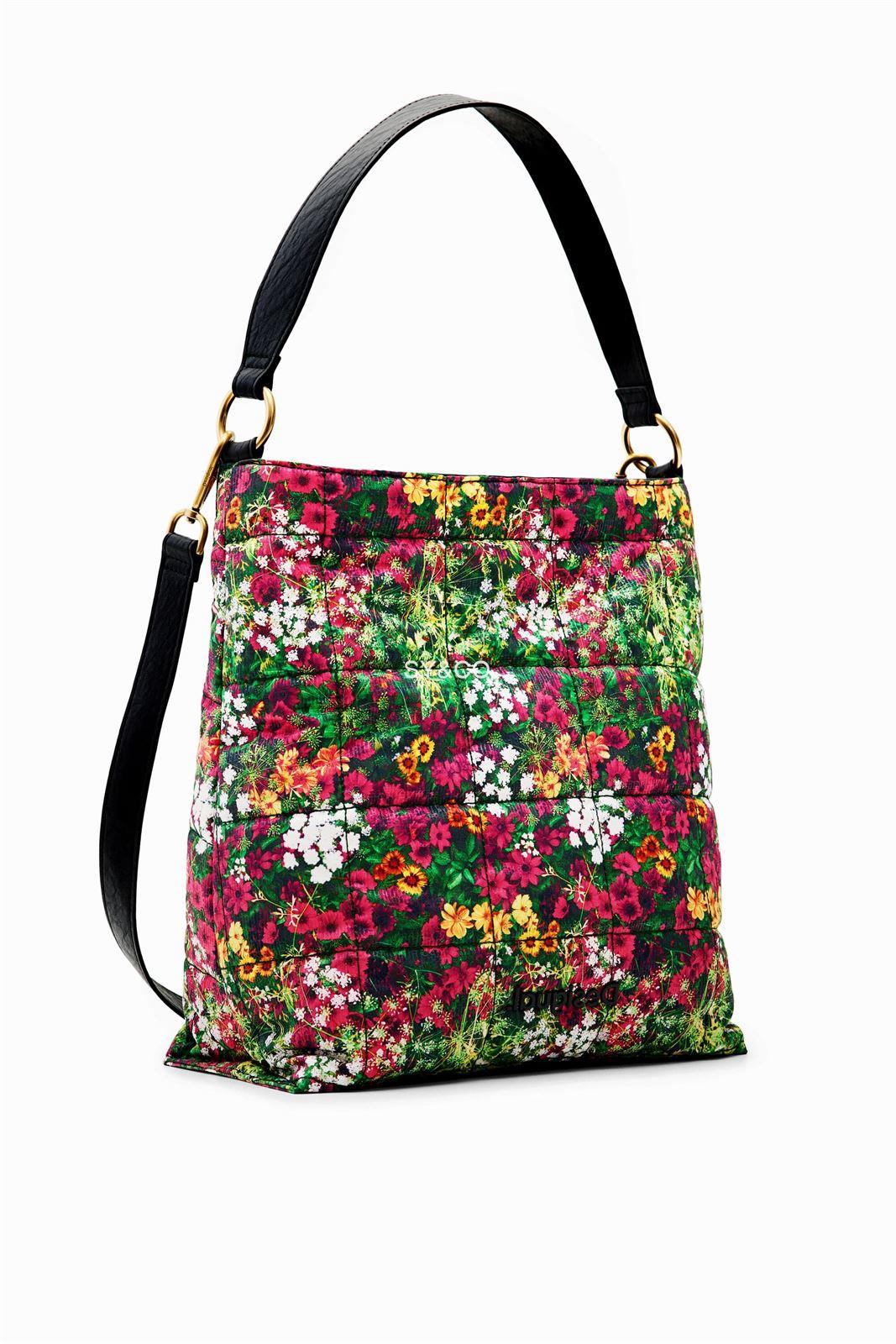 Bolso saco Desigual floral 22WAXA80 Ivy - Imagen 1