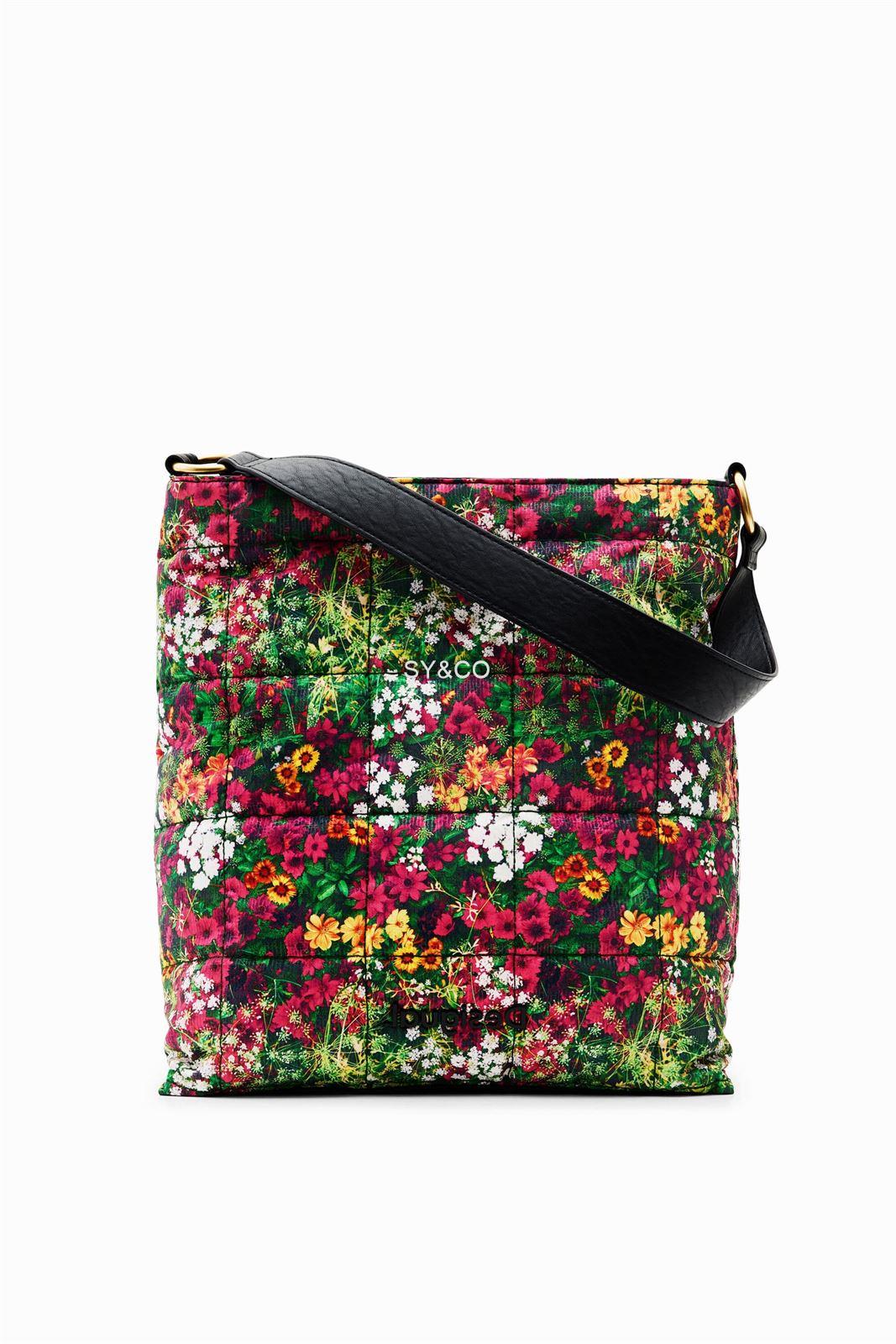 Bolso saco Desigual floral 22WAXA80 Ivy - Imagen 3