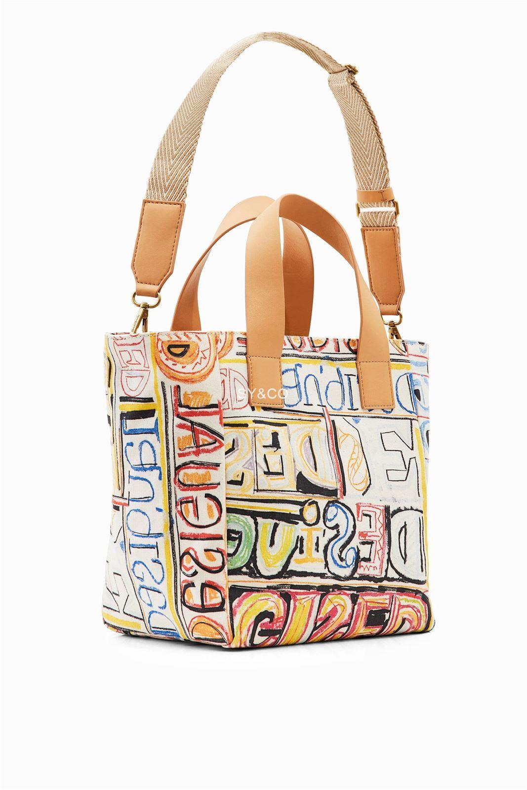 Bolso shopper Desigual Mickey Mouse 23SAXA41 - Imagen 3