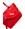 Bolso shopper Desigual nylon rojo bordado zigzag 23SAXY24 Bolis - Imagen 1