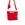 Bolso shopper Desigual nylon rojo bordado zigzag 23SAXY24 Bolis - Imagen 2