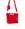 Bolso shopper Desigual nylon rojo bordado zigzag 23SAXY24 Bolis - Imagen 2