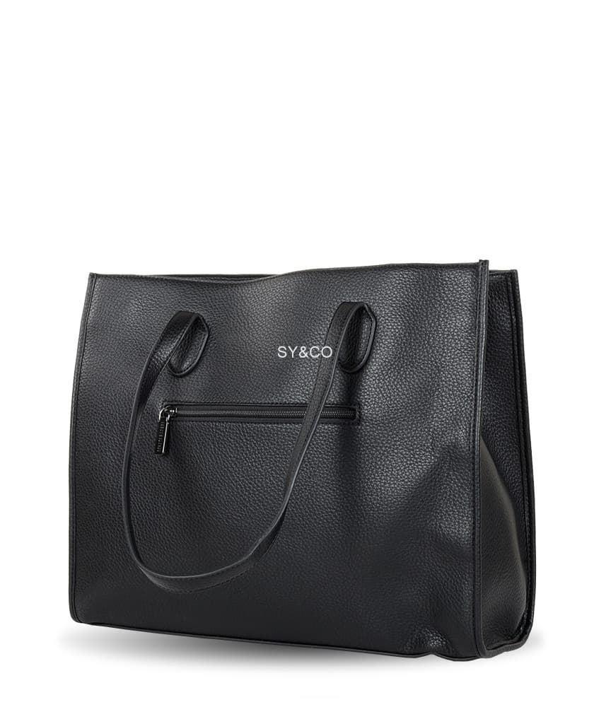 Bolso shopper Devota & Lomba negro Impact - Imagen 3