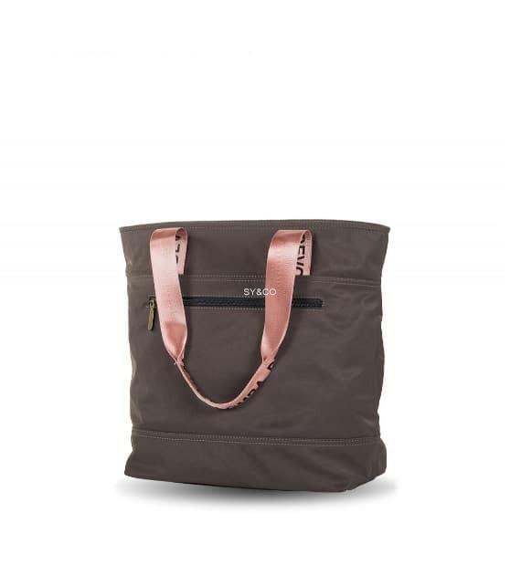 Bolso shopper Devota & Lomba Spot marron - Imagen 2