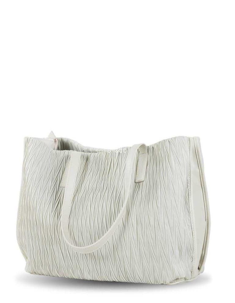 Bolso shopper nylon Devota & Lomba Age beige - Imagen 2