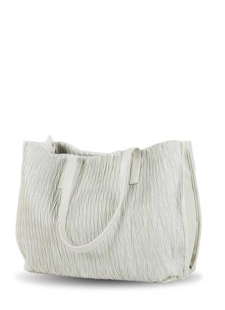 Bolso shopper nylon Devota & Lomba Age beige - Imagen 2