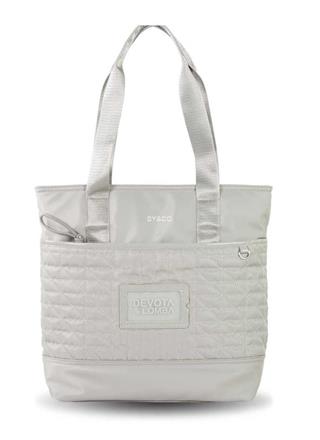 Bolso shopper nylon Devota & Lomba Plate hielo - Imagen 1