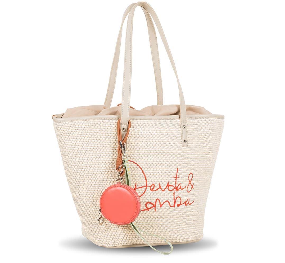 Bolso shopper rafia Devota & Lomba - Imagen 2