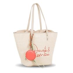 Bolso shopper rafia Devota & Lomba - Imagen 2