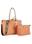 Bolso shopper reversible Lois beige y camel Marcy - Imagen 1