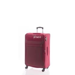 Maleta 4 ruedas grande extensible Gladiator 3D rojo 78CM - Imagen 1