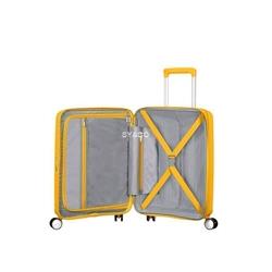 Maleta American Tourister Soundbox amarillo 67cm - Imagen 2
