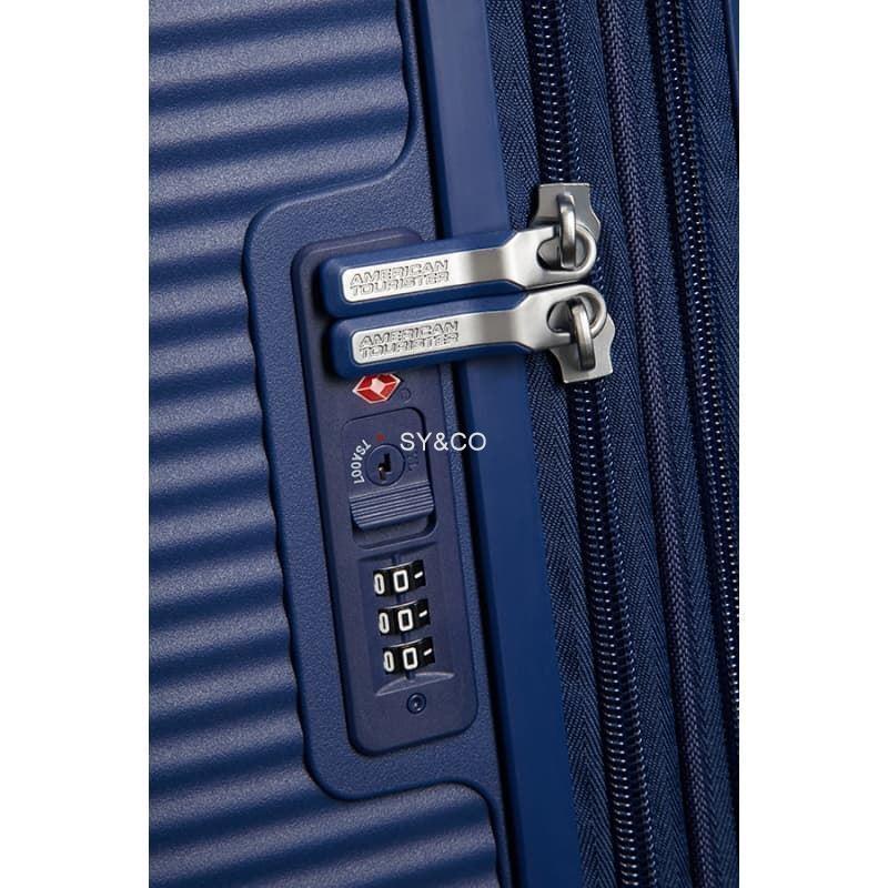 Maleta American Tourister Soundbox marino 67cm - Imagen 3