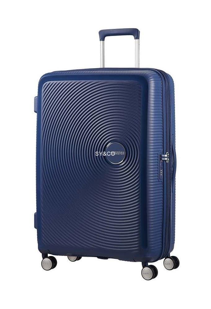 Maleta American Tourister Soundbox marino 77cm - Imagen 1