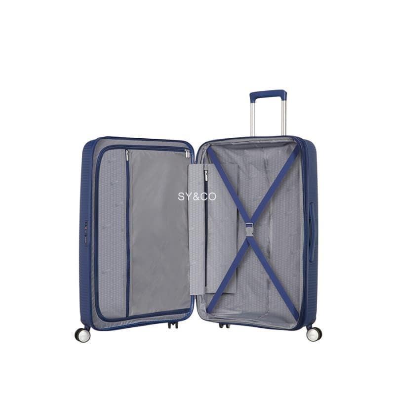 Maleta American Tourister Soundbox marino 77cm - Imagen 2