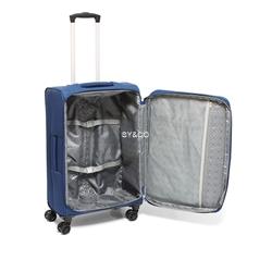 Maleta cabina 4 ruedas extensible Gladiator 3D negro 55CM - Imagen 2