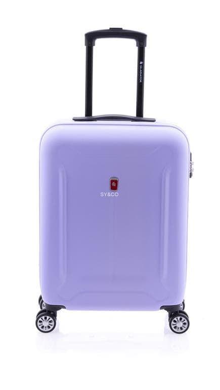 Maleta cabina 4 ruedas Gladiator Beetle lila 55 cm - Imagen 1