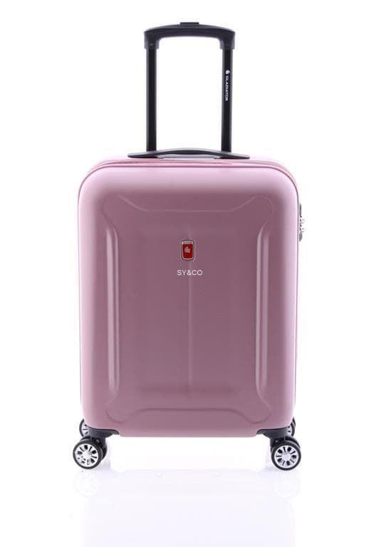 Maleta cabina 4 ruedas Gladiator Beetle rosa 55 cm - Imagen 1