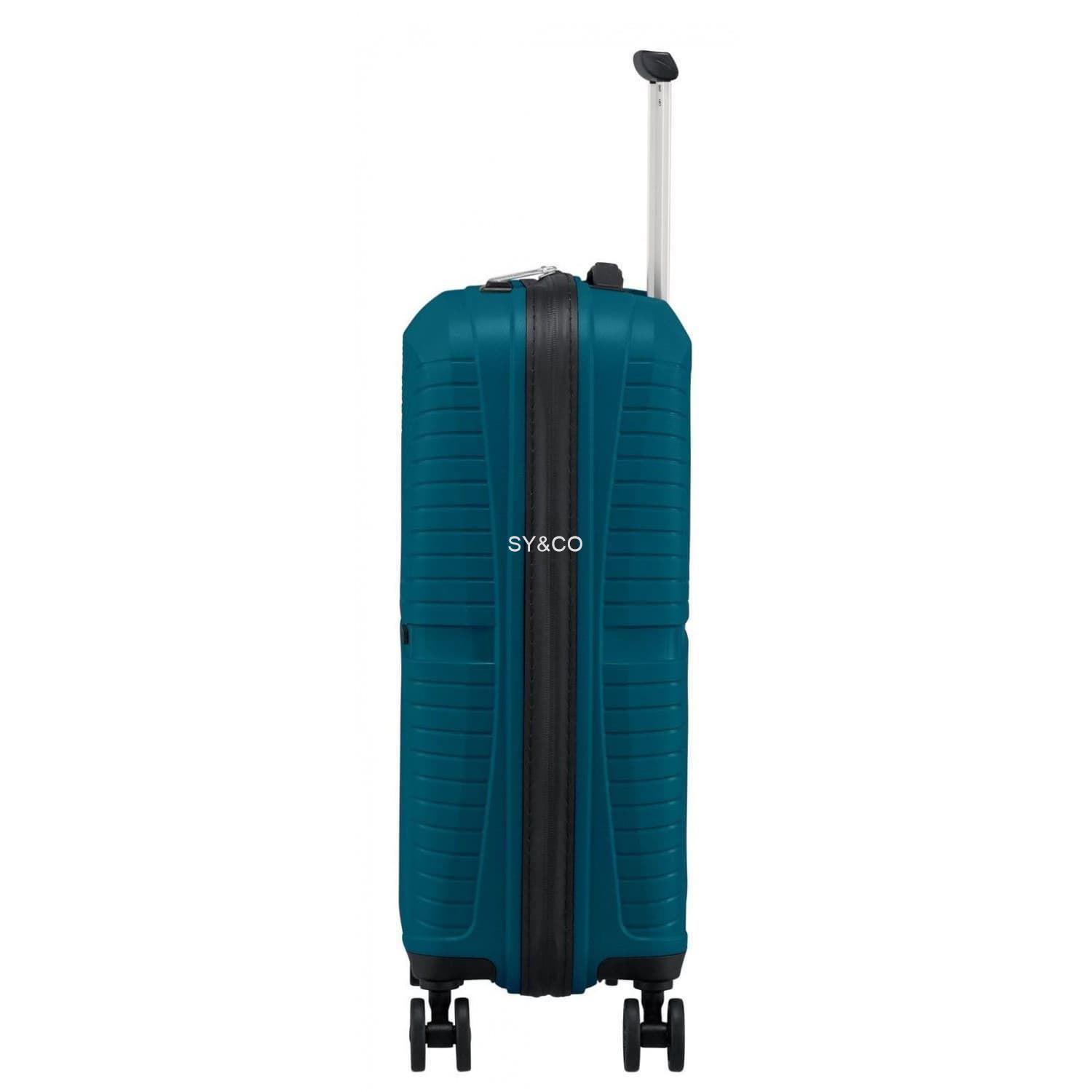 Maleta American Tourister Soundbox Cabina Extensible 55cm TSA 4R Azul