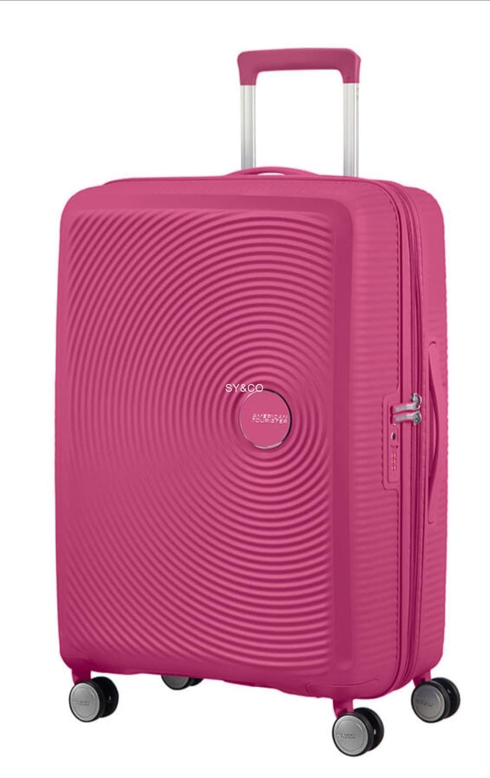 Maleta cabina American Tourister Soundbox magenta55cm - Imagen 1