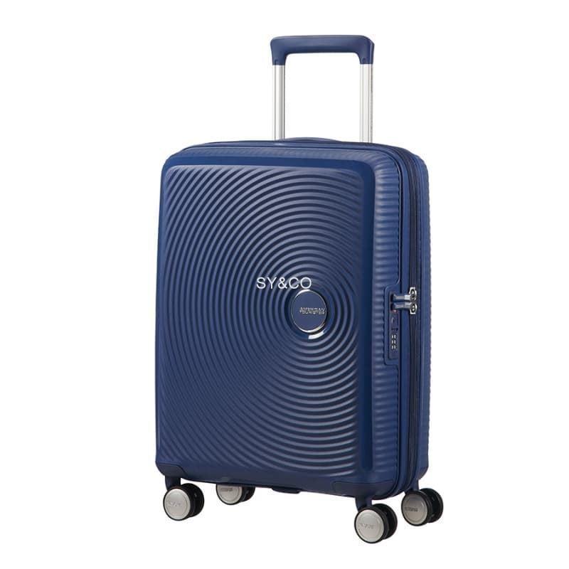 Maleta cabina American Tourister Soundbox marino 55cm - Imagen 1