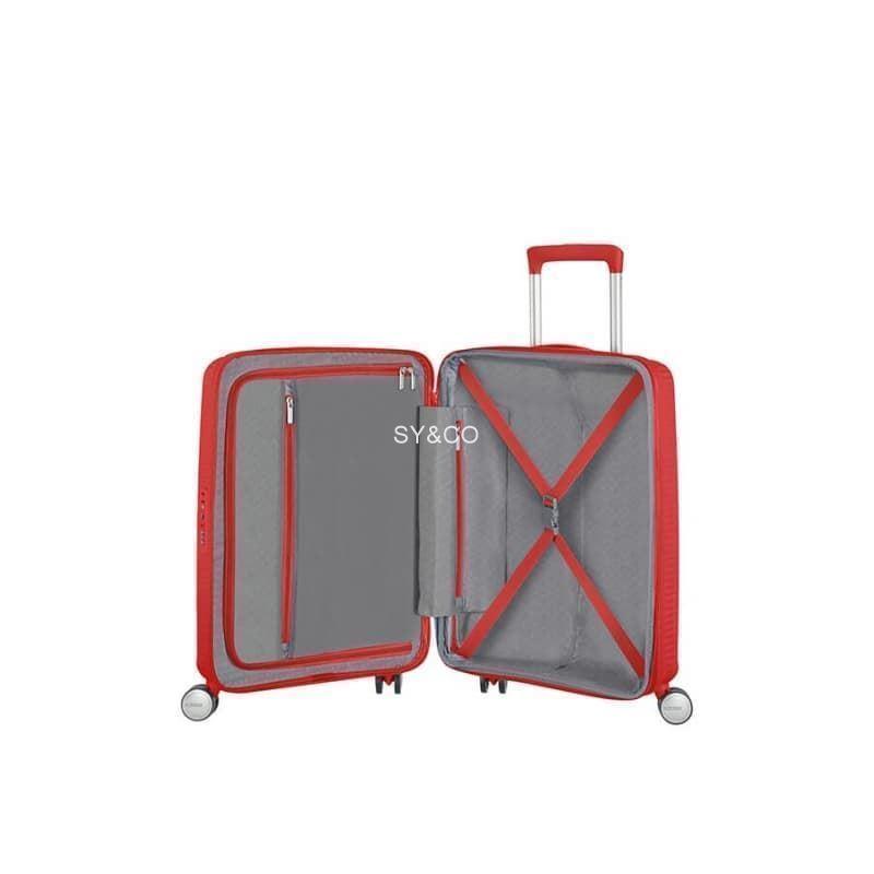 Maleta cabina American Tourister Soundbox rojo 55cm - Imagen 2