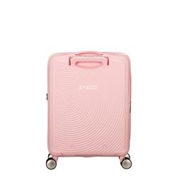 Maleta cabina American Tourister Soundbox rosa pastel 55cm extensible - Imagen 2