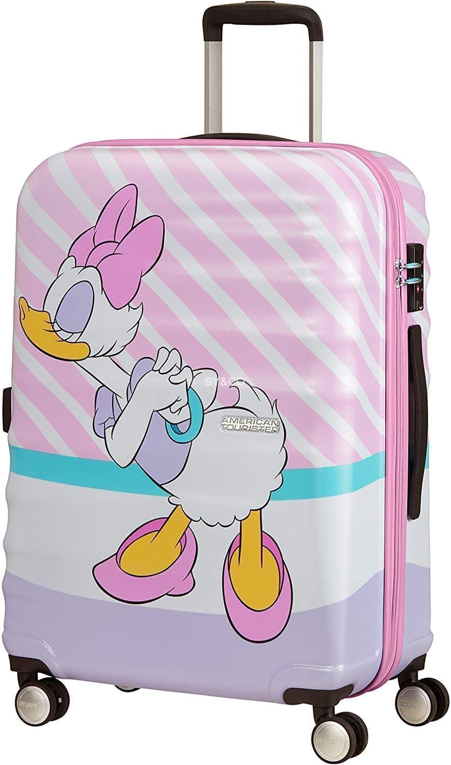 Maleta cabina Disney AMERICAN TOURISTER Daisy pink kiss 55cm - Imagen 1