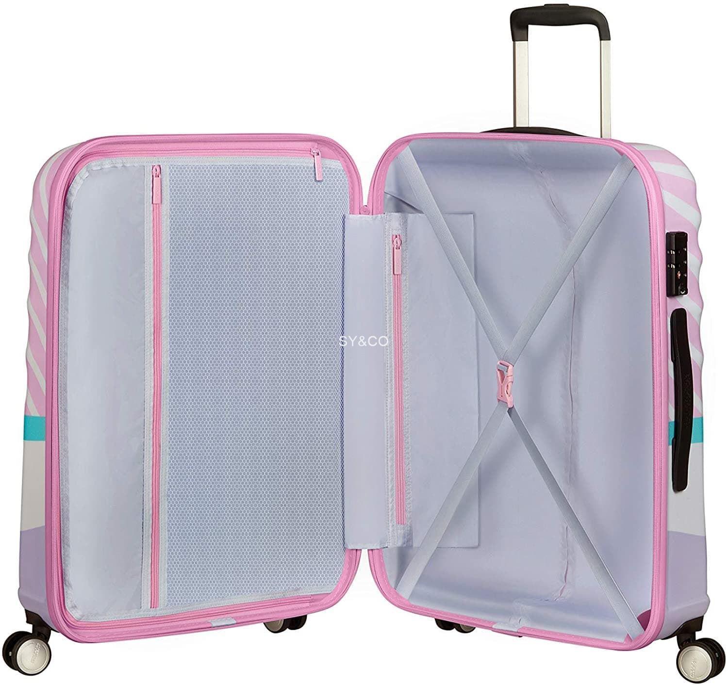 Maleta cabina Disney AMERICAN TOURISTER Daisy pink kiss 55cm - Imagen 3