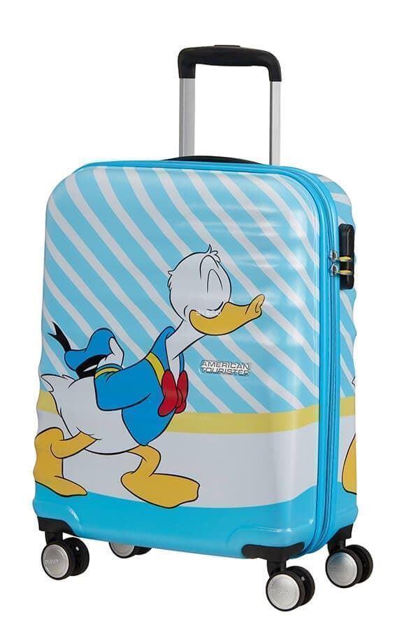 Maleta cabina Disney AMERICAN TOURISTER Donald blue kiss 55cm - Imagen 1