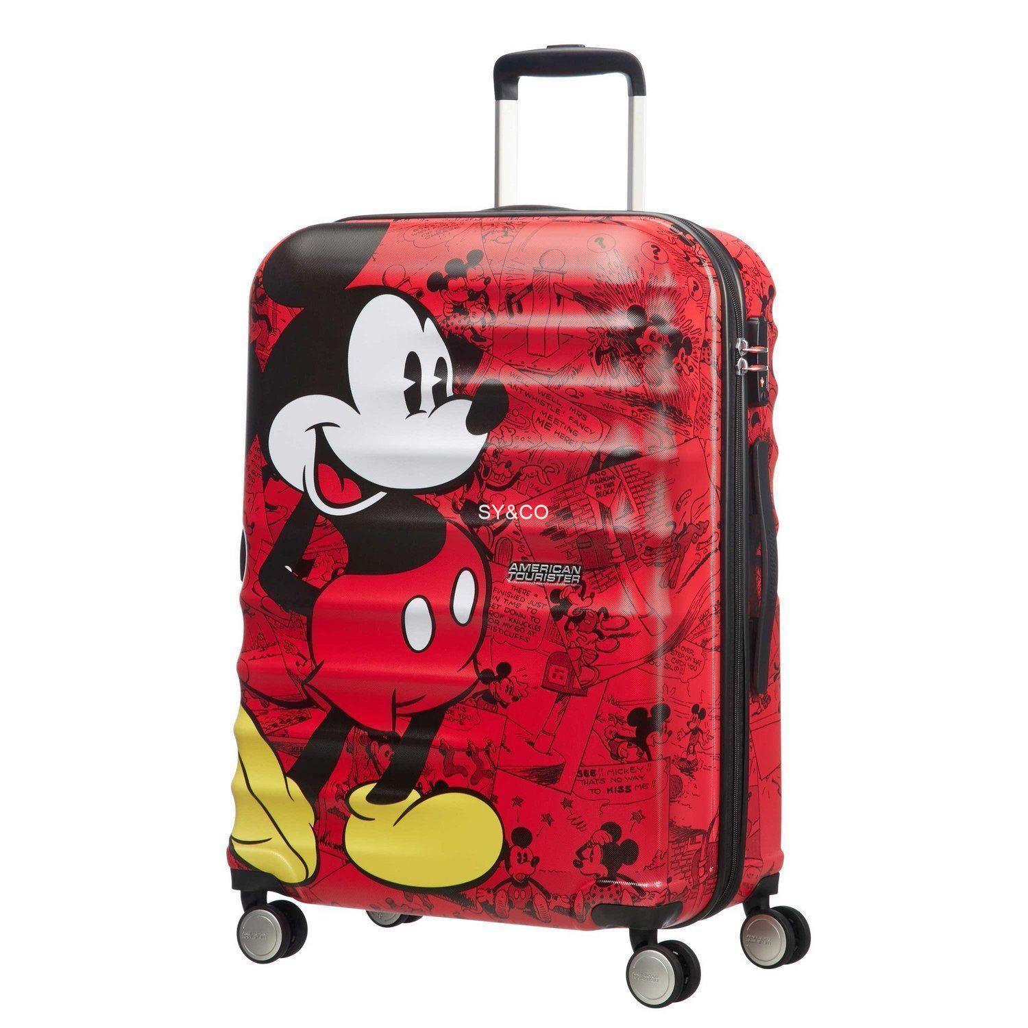 Maleta cabina Disney  AMERICAN TOURISTER Mickey comic 55cm - Imagen 1