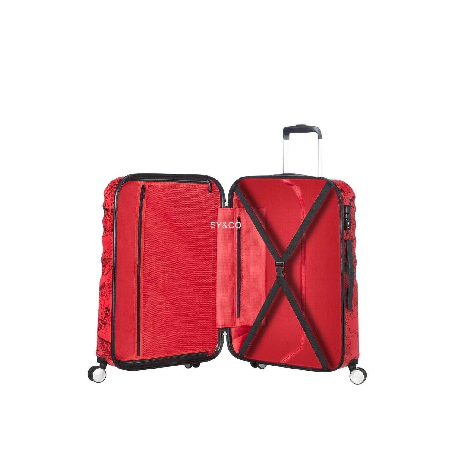 Maleta cabina Disney  AMERICAN TOURISTER Mickey comic 55cm - Imagen 2