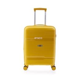 Maleta cabina Gladiator Boxing expandible amarilla 55cm - Imagen 1