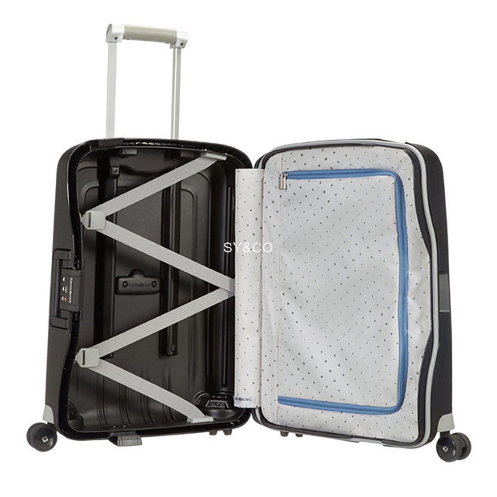 Maleta cabina Samsonite S´cure negro 55CM - Imagen 2