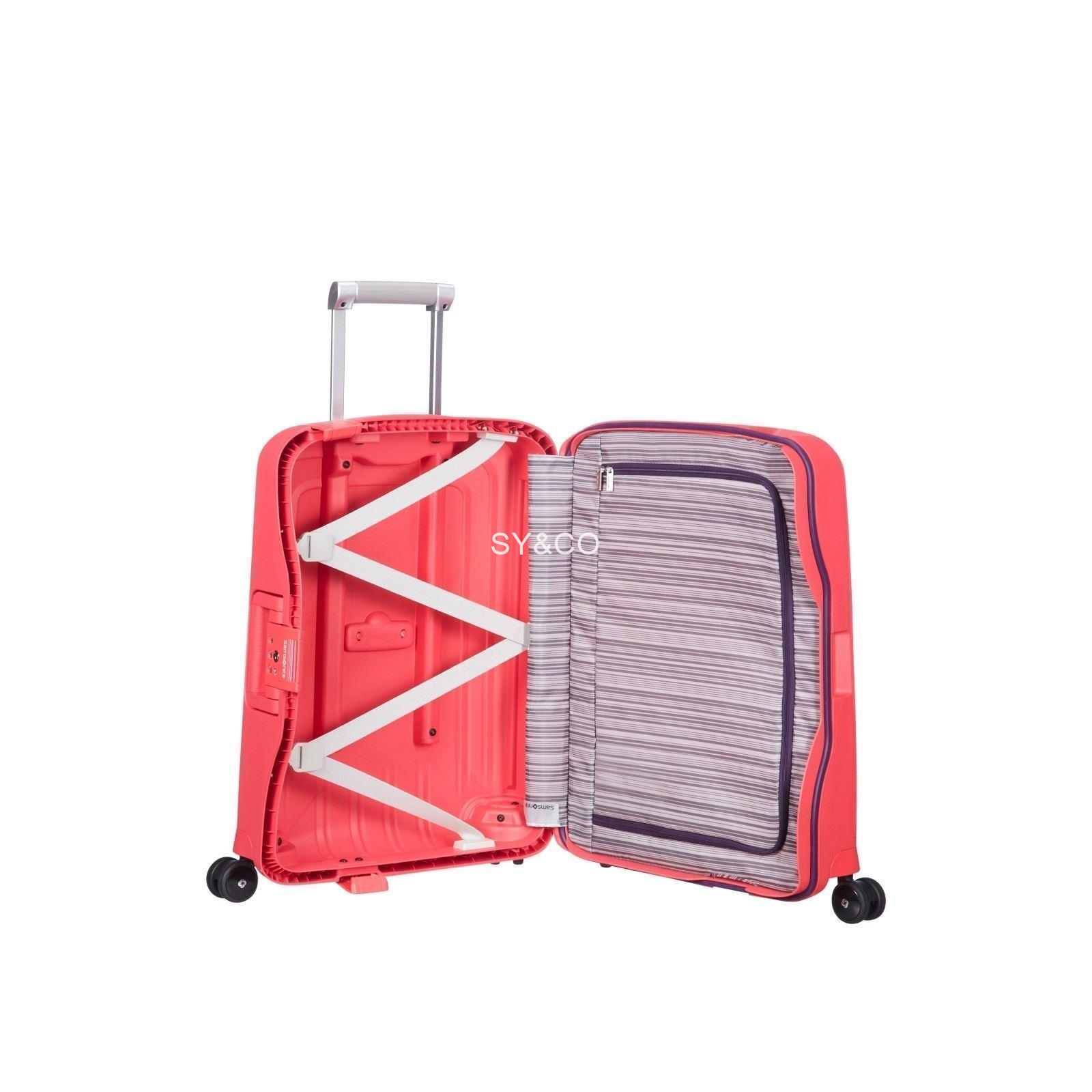 Maleta cabina Samsonite S´cure rojo 55CM - Imagen 2