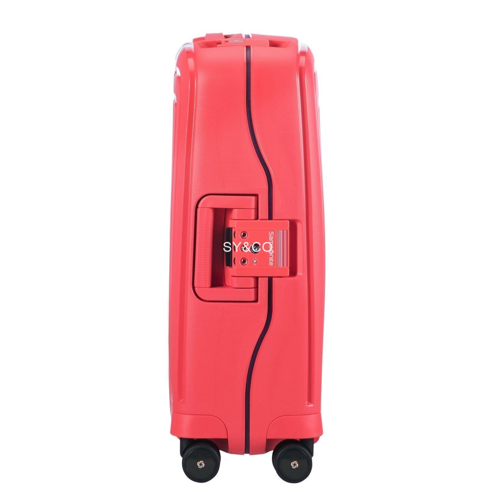 Maleta cabina Samsonite S´cure rojo 55CM - Imagen 3