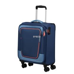 Maleta de cabina extensible American Tourister Pulsonic azul - Imagen 1