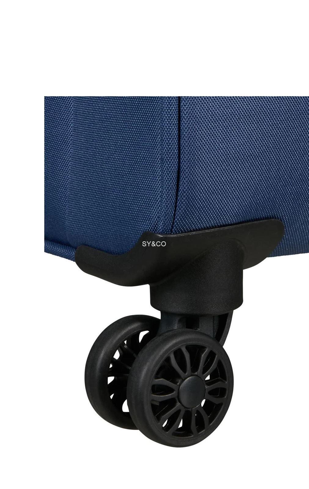 Maleta de cabina extensible American Tourister Pulsonic azul - Imagen 6