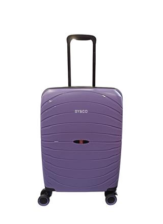 Maleta de cabina extensible Gladiator KICK-OFF lila - Imagen 1