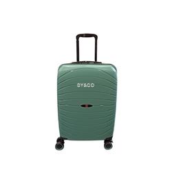 Maleta de cabina extensible Gladiator KICK-OFF verde claro - Imagen 1